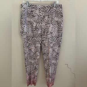 Zac & Rachel Black and White Ankle Cropped Pants